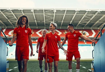 Wales football shirts 2020-21